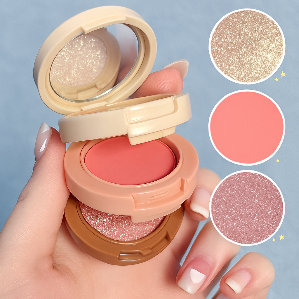 Miss Lara 3-in-1 Blush Palette